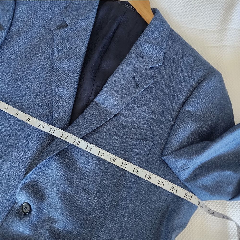 Turnbury blazer sport coat jacket silk and wool blend - Picture 3 of 13
